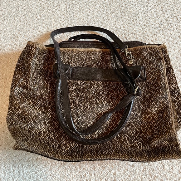 Like new Italian made Leather Bag super versatile! - Picture 1 of 9